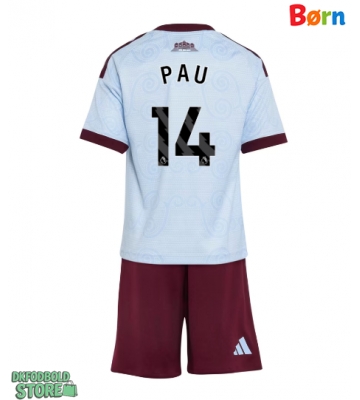 Aston Villa Pau Torres #14 Replika Babytøj Tredje sæt Børn 2026-27 Kortærmet (+ Korte bukser)